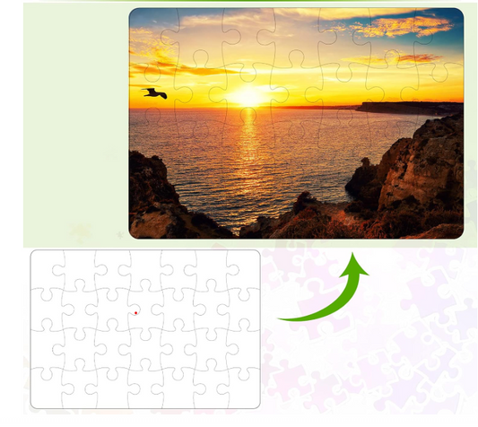Custom Photo Jigsaw Puzzle – Personalized Gift
