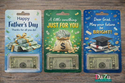 Personalized Money Holder Card – Custom Sublimation Gift