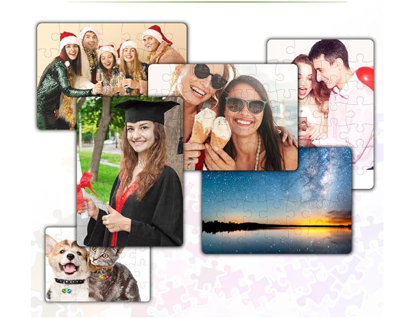Custom Photo Jigsaw Puzzle – Personalized Gift