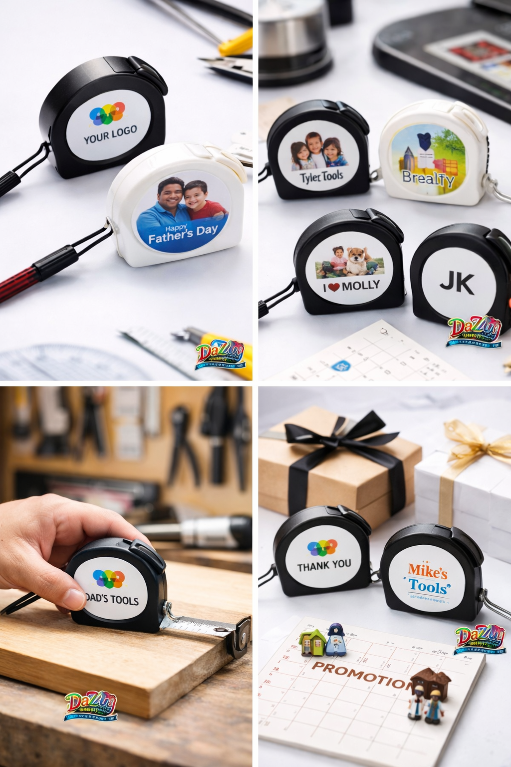 Personalized Tape Measure – Custom Photo or Logo